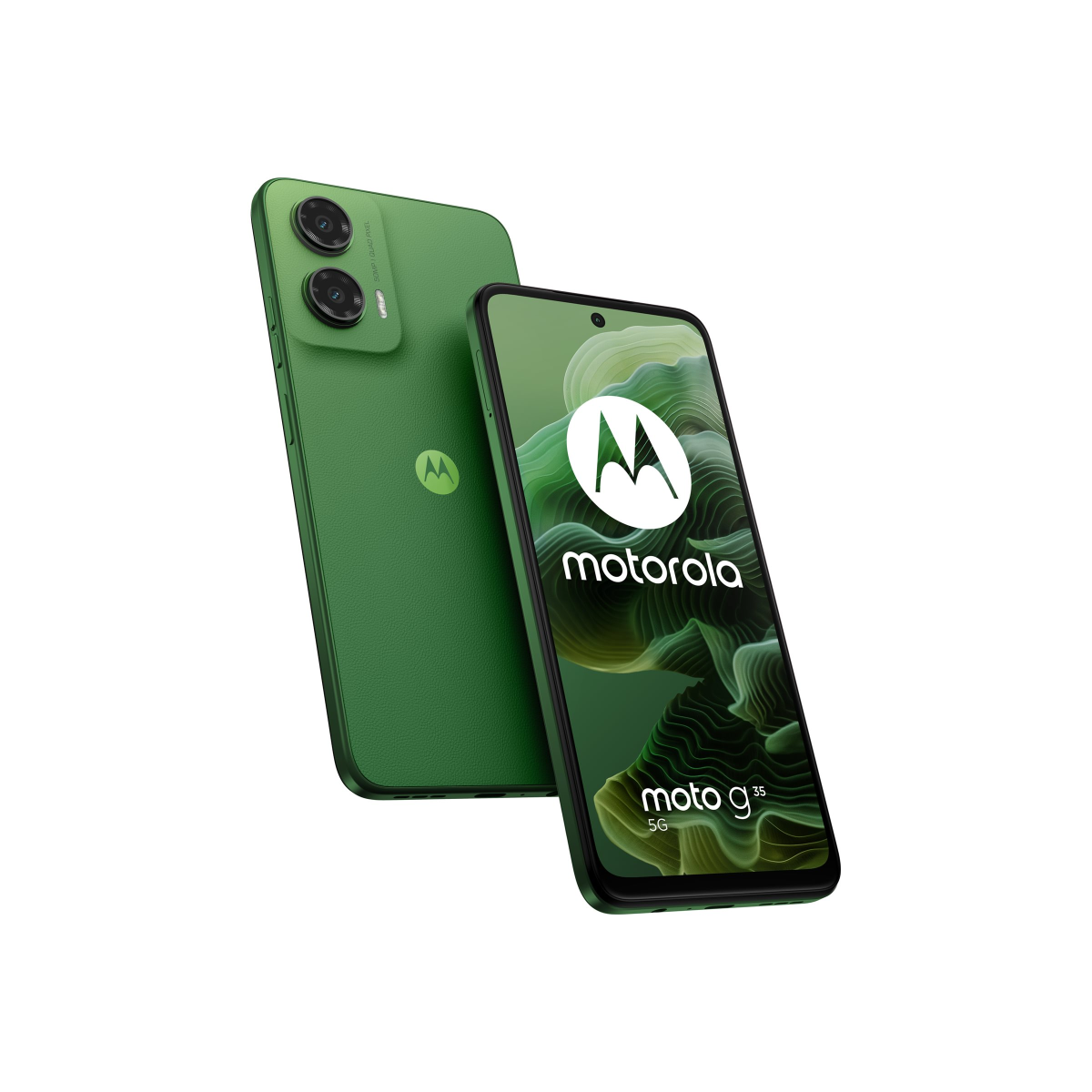 Motorola Moto G35 128GB 5G Smartphone leaf green
