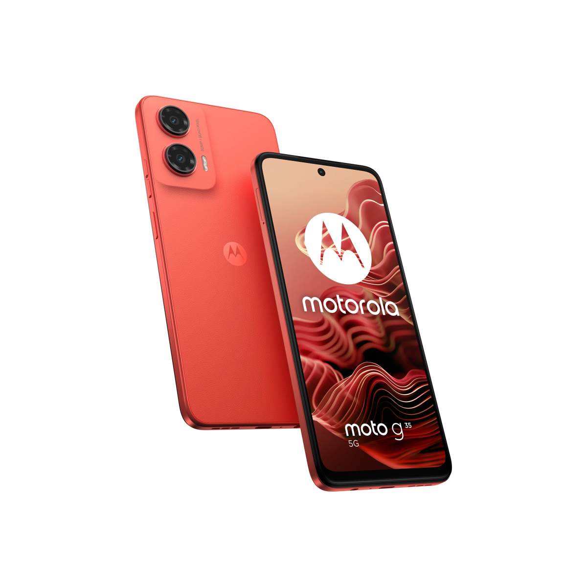 Motorola Moto G35 128GB 5G Smartphone guava red