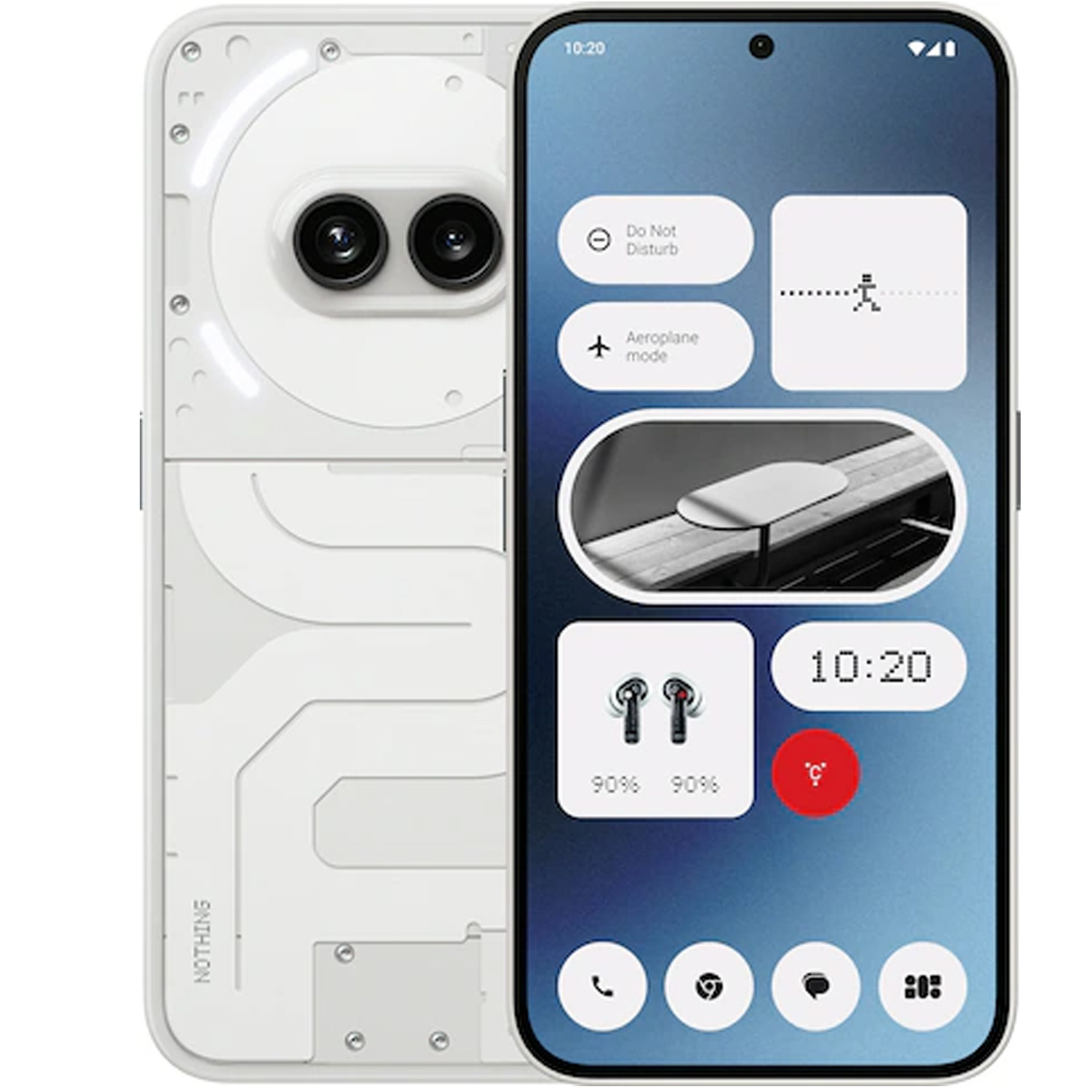 Nothing Phone (2a) 128GB 5G Smartphone milchweiß