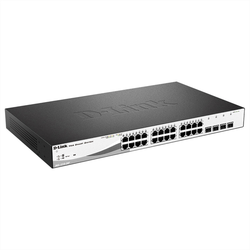 D-Link DGS-1210-28P/E Gigabit Smart+ Switch