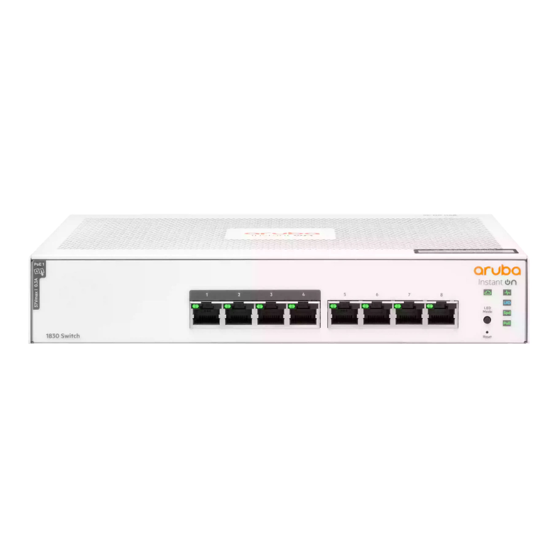HPE Switch Instant On 1830 8G 4p Class4 PoE 65W (JL811A#ABB)