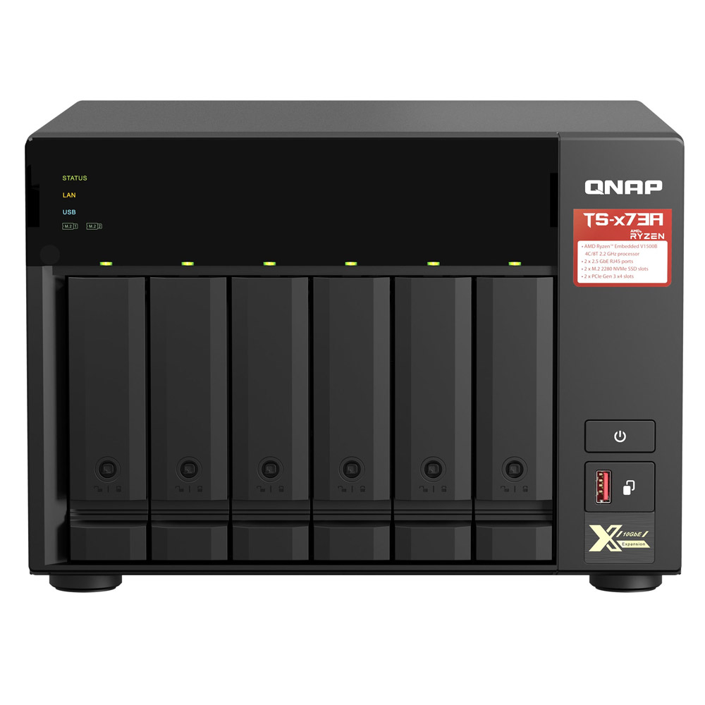 QNAP TS-673A-8G Leergehäuse