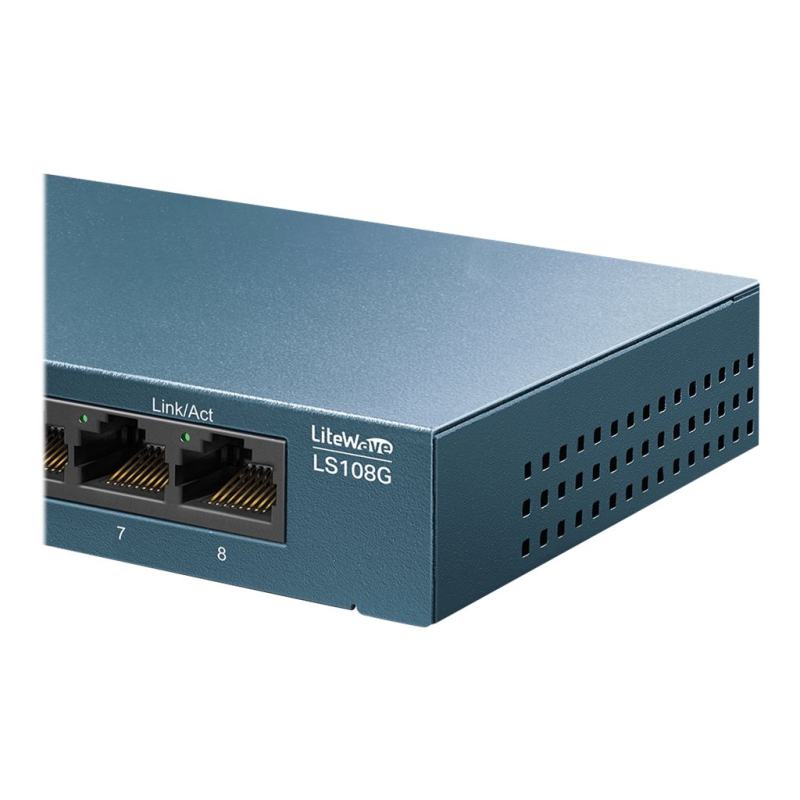 TP-Link TL-LS108G LAN Switch 8 Port Netzwerk Switch