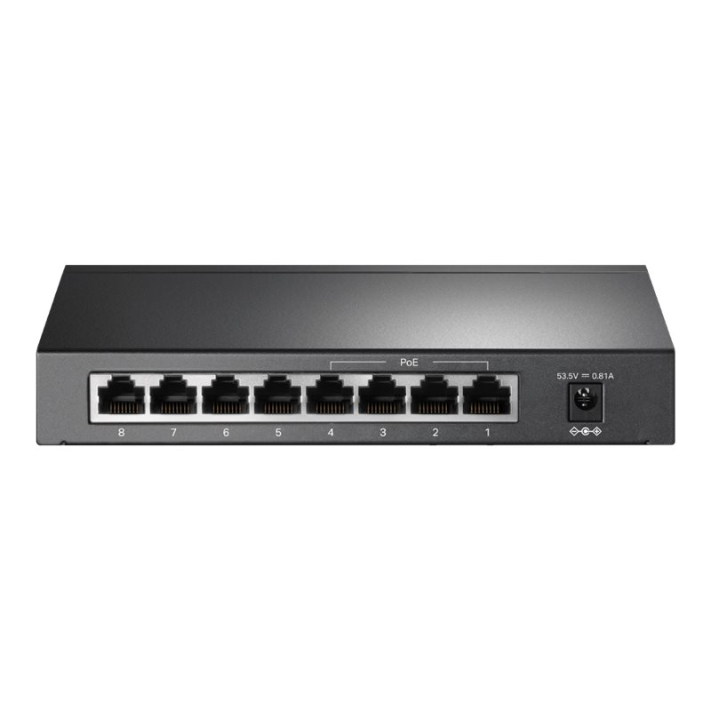 TP-Link TL-SF1008LP 8-Port Fast Ethernet PoE Switch