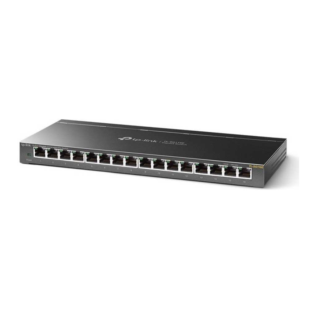 TP-Link TL-SG116E 16-Ports Gigabit Easy Smart Managed Netzwerk Switch