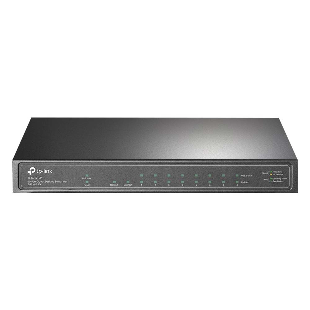 TP-Link TL-SG1210P 10 Port Gigabit PoE LAN Switch
