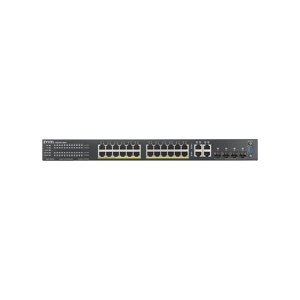 Zyxel Gigabit Ethernet Layer 2 Managed PoE+ Switch mit 24 Ports