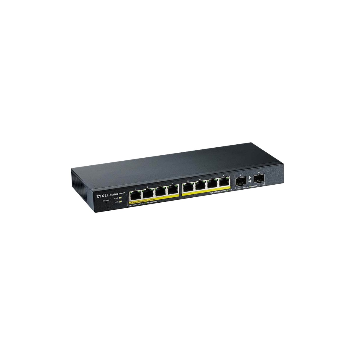 Zyxel GS1900-10HP PoE Switch