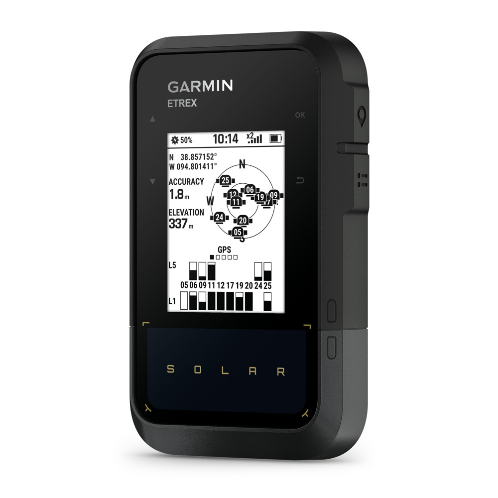 Garmin eTrex Solar GPS-Handgerät mit Solarladung