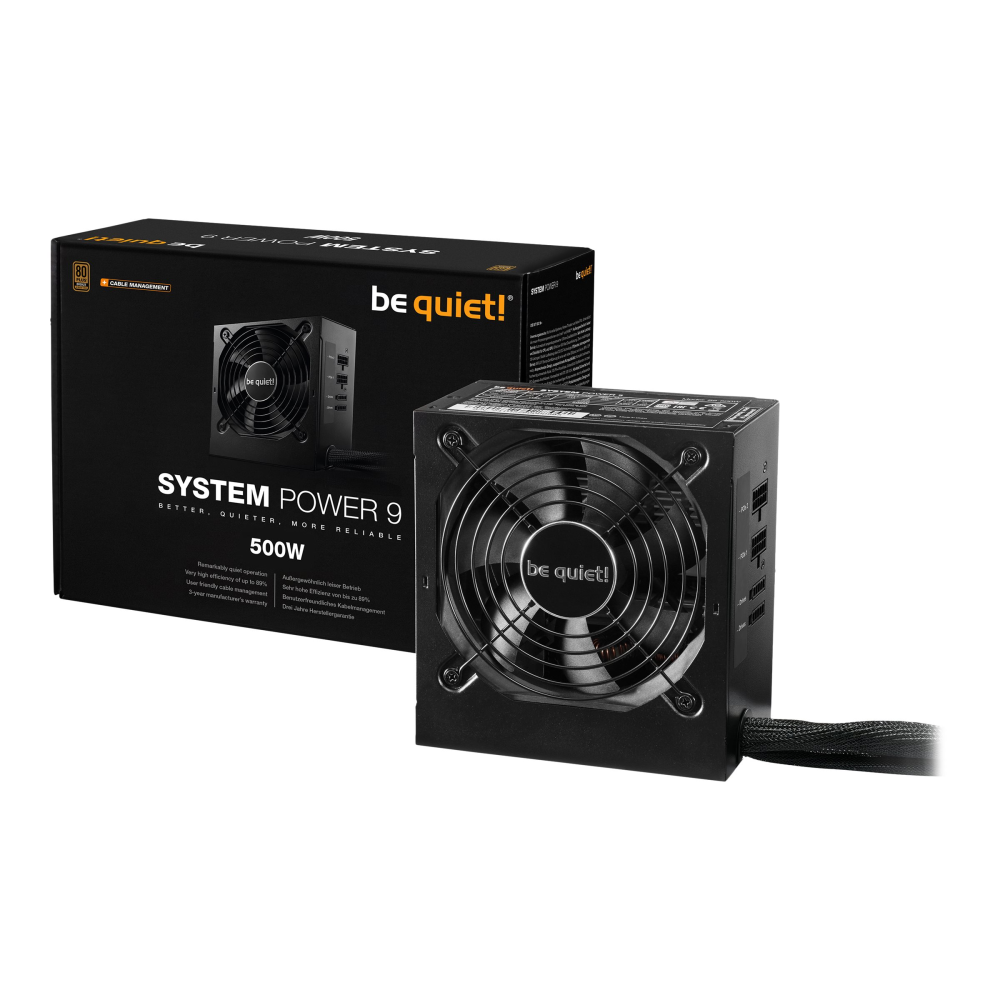 be quiet! System Power 9 500W CM PC-Netzteil