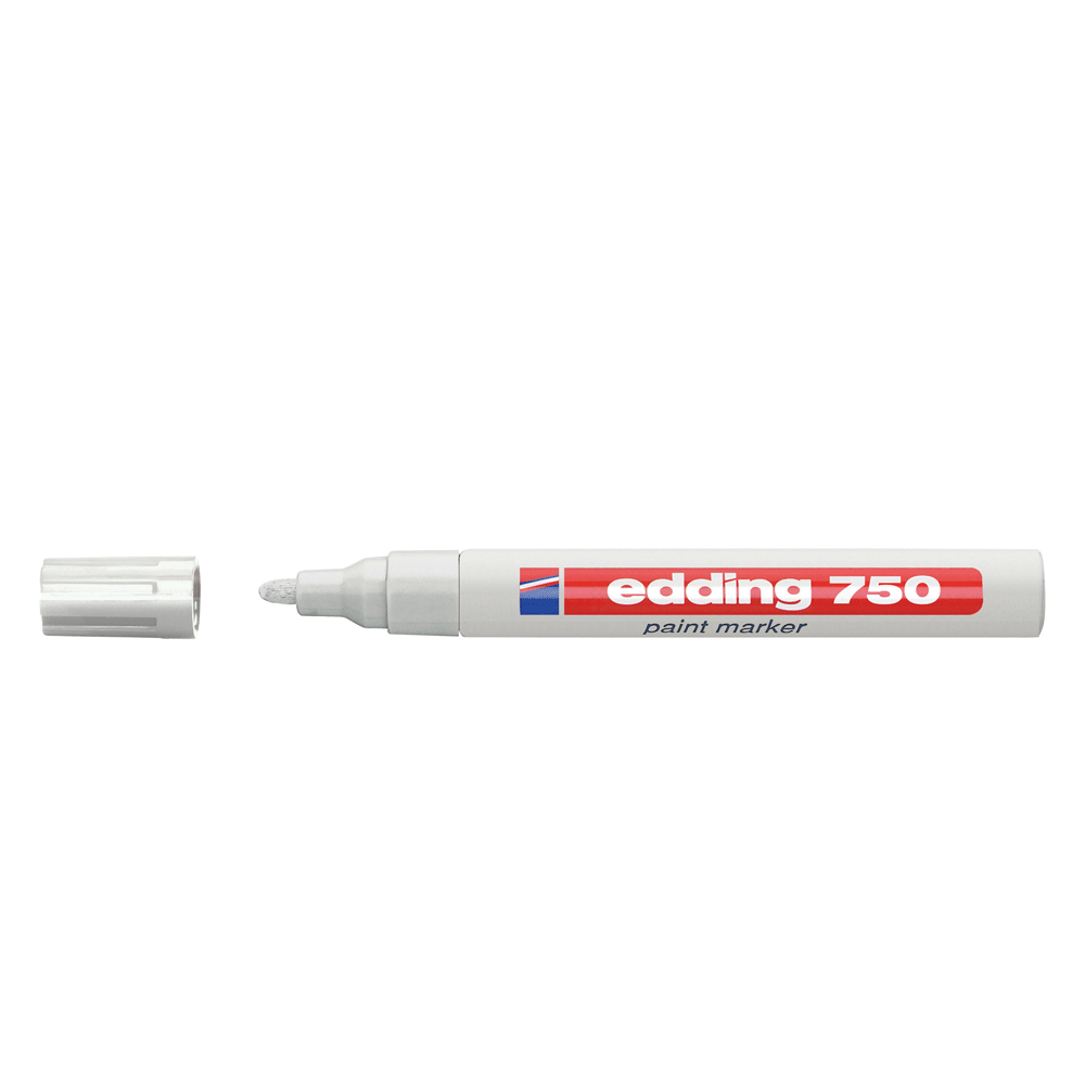 Edding Lackmarker 750 2-4mm weiß