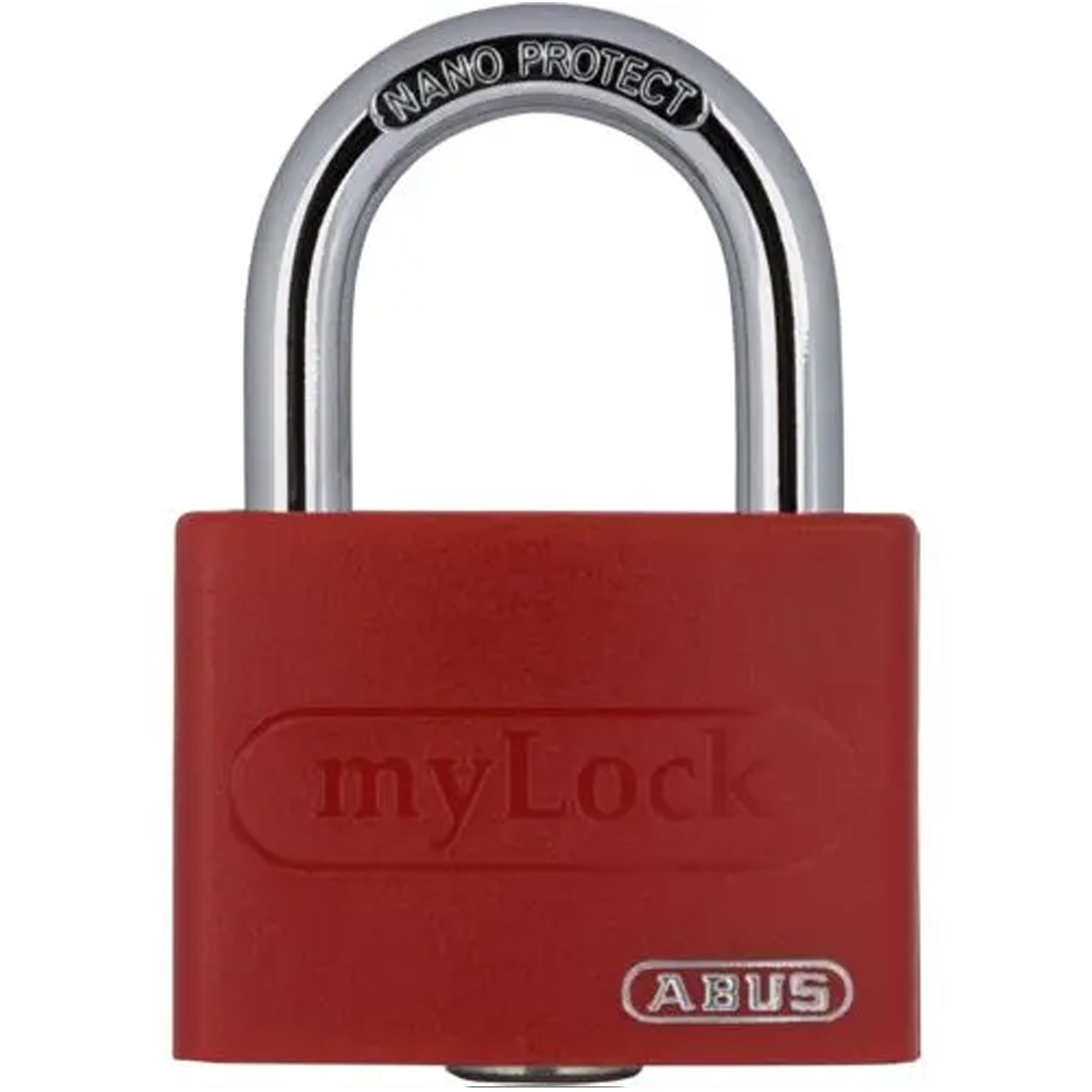 ABUS T65AL/40 Vorhängeschloss myLOCK rot
