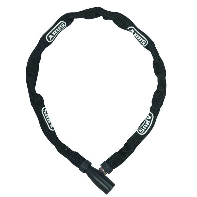 ABUS Kettenschloss 1500 Web 4 mm Dicke Rundkette Sicherheitslevel 3 Zufallsfarbe
