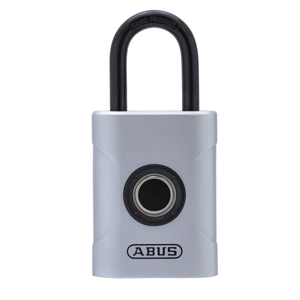 ABUS Touch 57/45 Fingerabdruck-Schloss silber