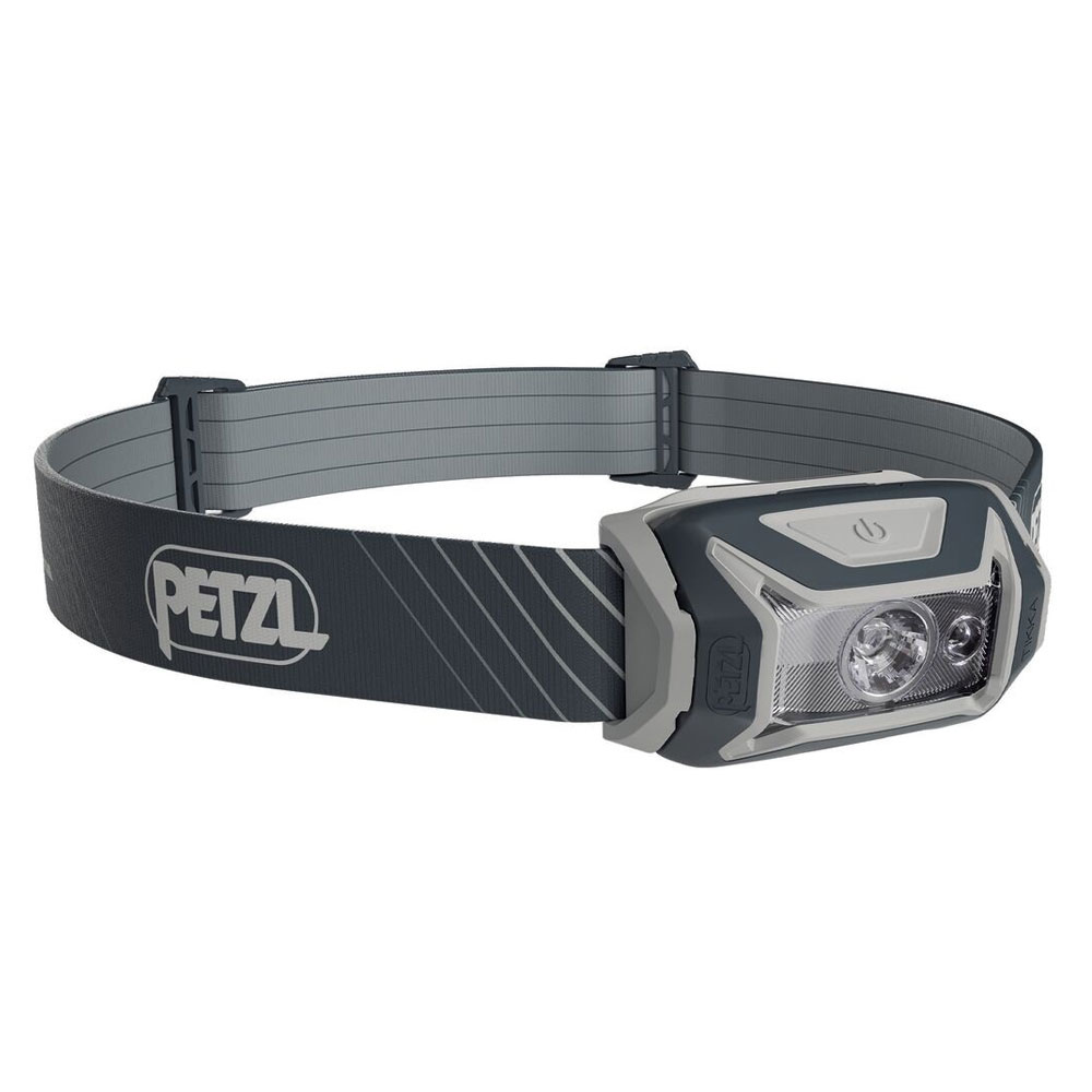 Petzl TIKKA CORE Stirnlampe grau