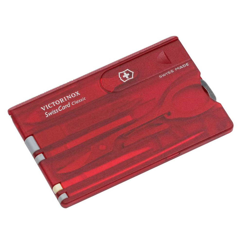 Victorinox Swiss Card Classic Multitool rubin