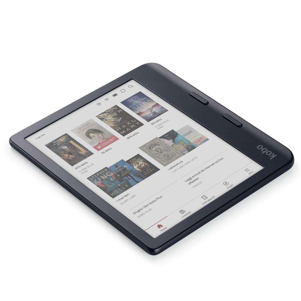 Kobo Libra Colour eBook-Reader schwarz Bundle incl. Stylus 2