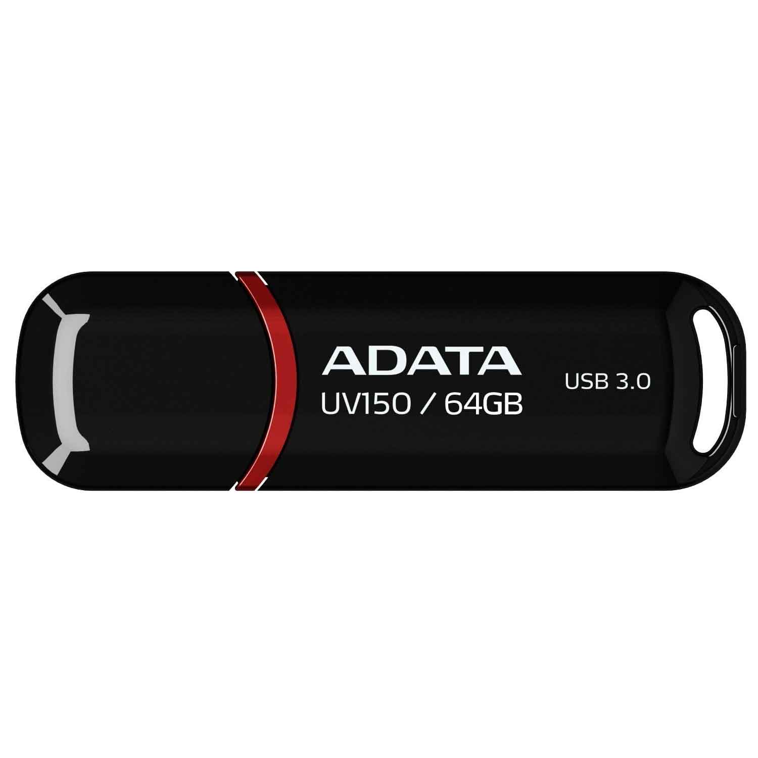 ADATA AUV150 DashDrive 64GB USB-Stick schwarz