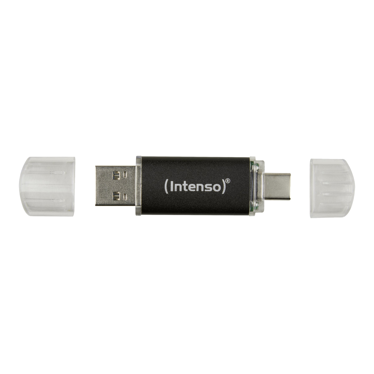 Intenso Twist Line Dual USB 3.2 USB-Stick 64GB anthrazit