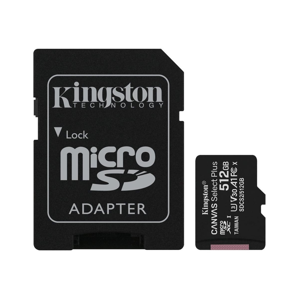 Kingston Canvas Select Plus microSD Speicherkarte 512GB