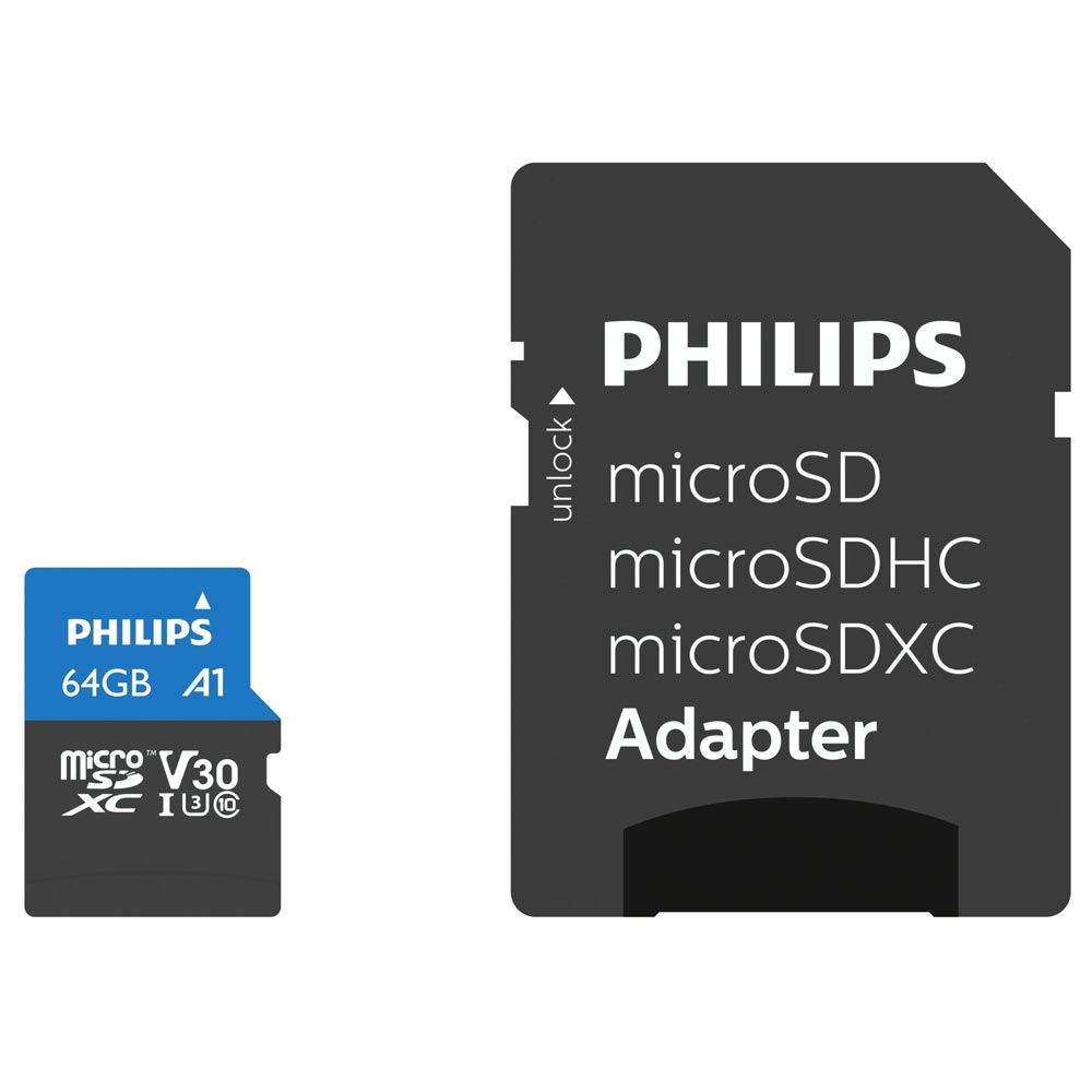 Philips Ultra Pro 64GB microSDXC Speicherkarte