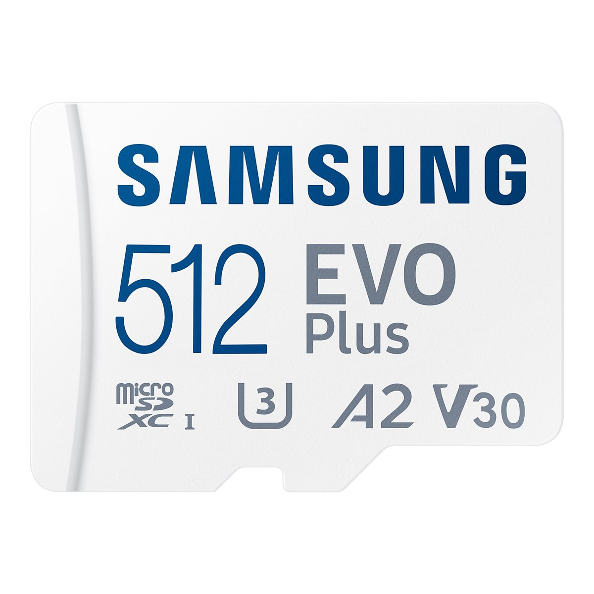 Samsung EVO Plus microSD-Speicherkarte (2024) (inkl. SD Adapter) 512 GB