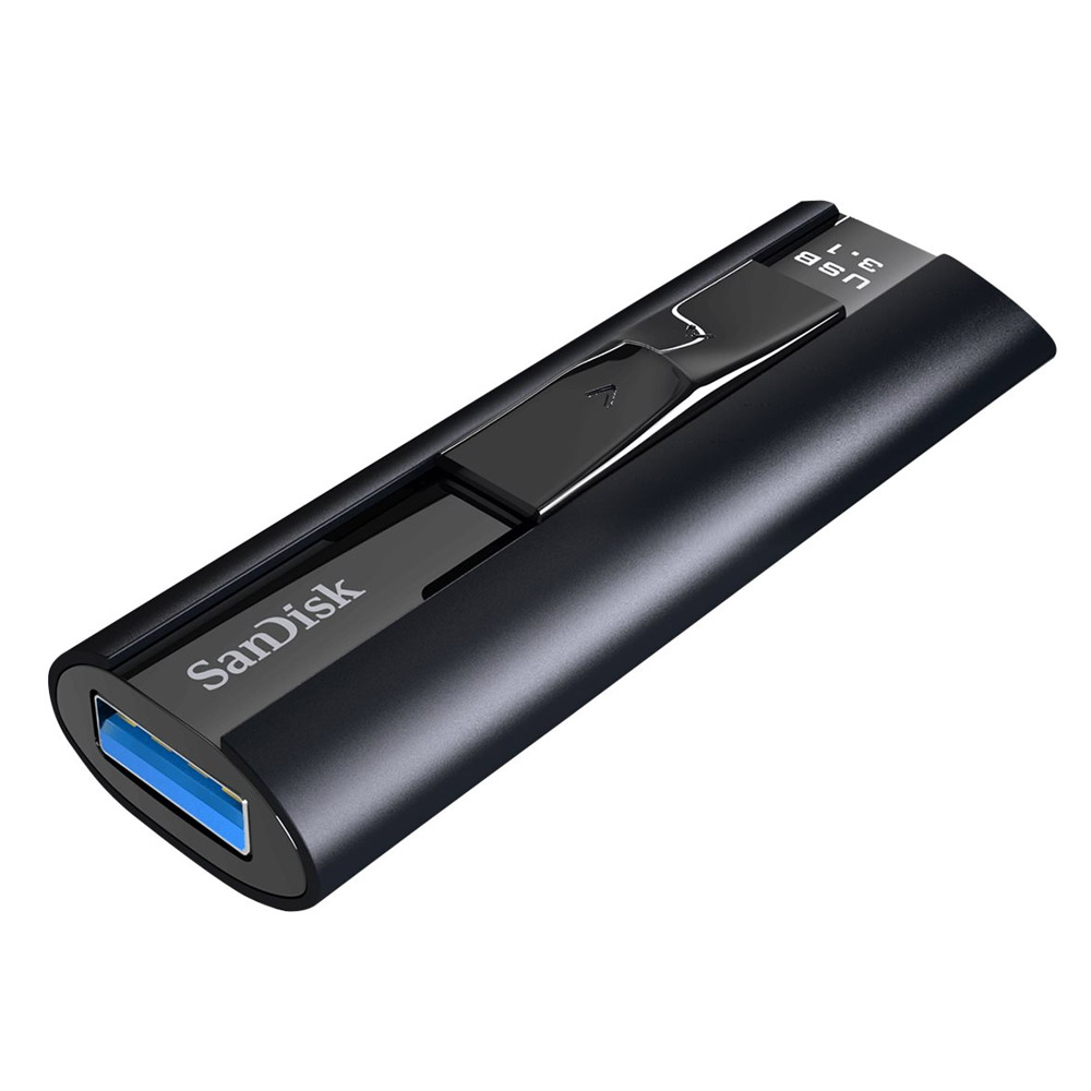 SanDisk Extreme PRO USB 3.2 Solid State Flash-Laufwerk 128 GB schwarz