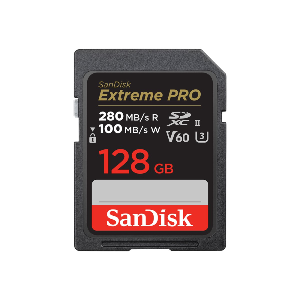 SanDisk Extreme PRO SDXC UHS-II Speicherkarte V60 128 GB