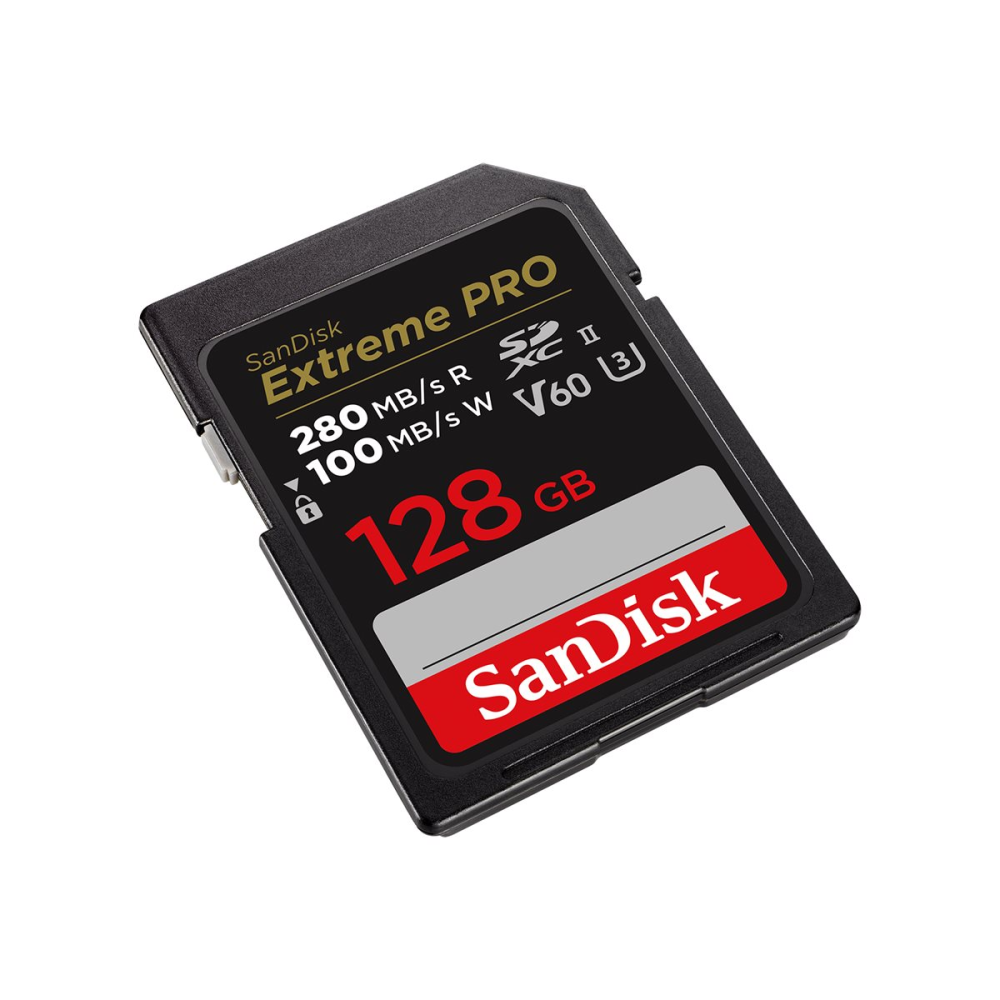 SanDisk Extreme PRO SDXC UHS-II Speicherkarte V60 128 GB