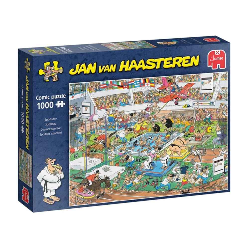 Jumbo Jan van Haasteren - Sportlich, sportlich! 1000 Teile Puzzle (81906)