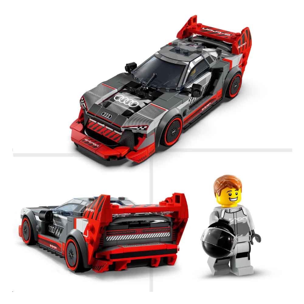 LEGO Speed Champions Audi S1 e-tron quattro Rennwagen (76921)