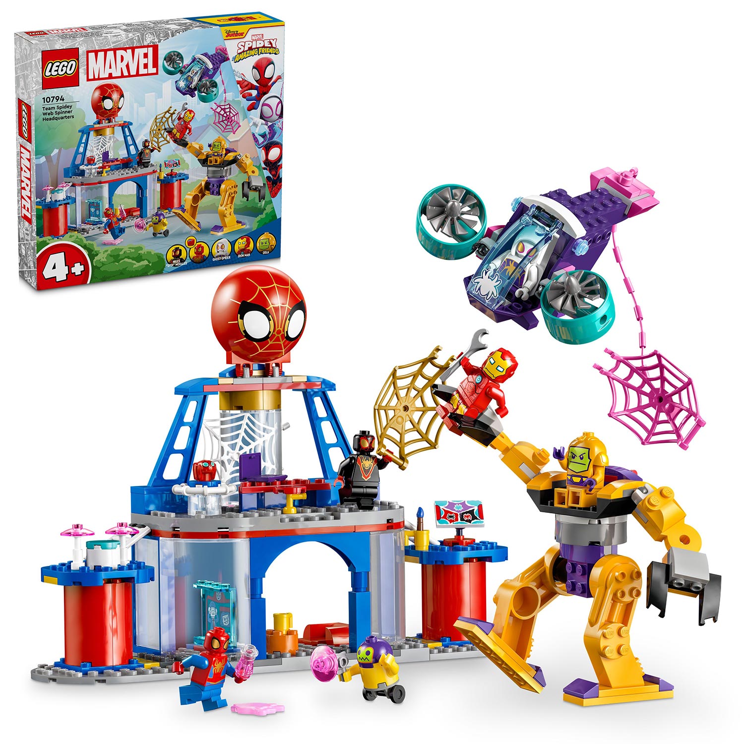 LEGO Marvel Spidey und seine Super-Freunde - Das Hauptquartier von Spideys Team (10794)