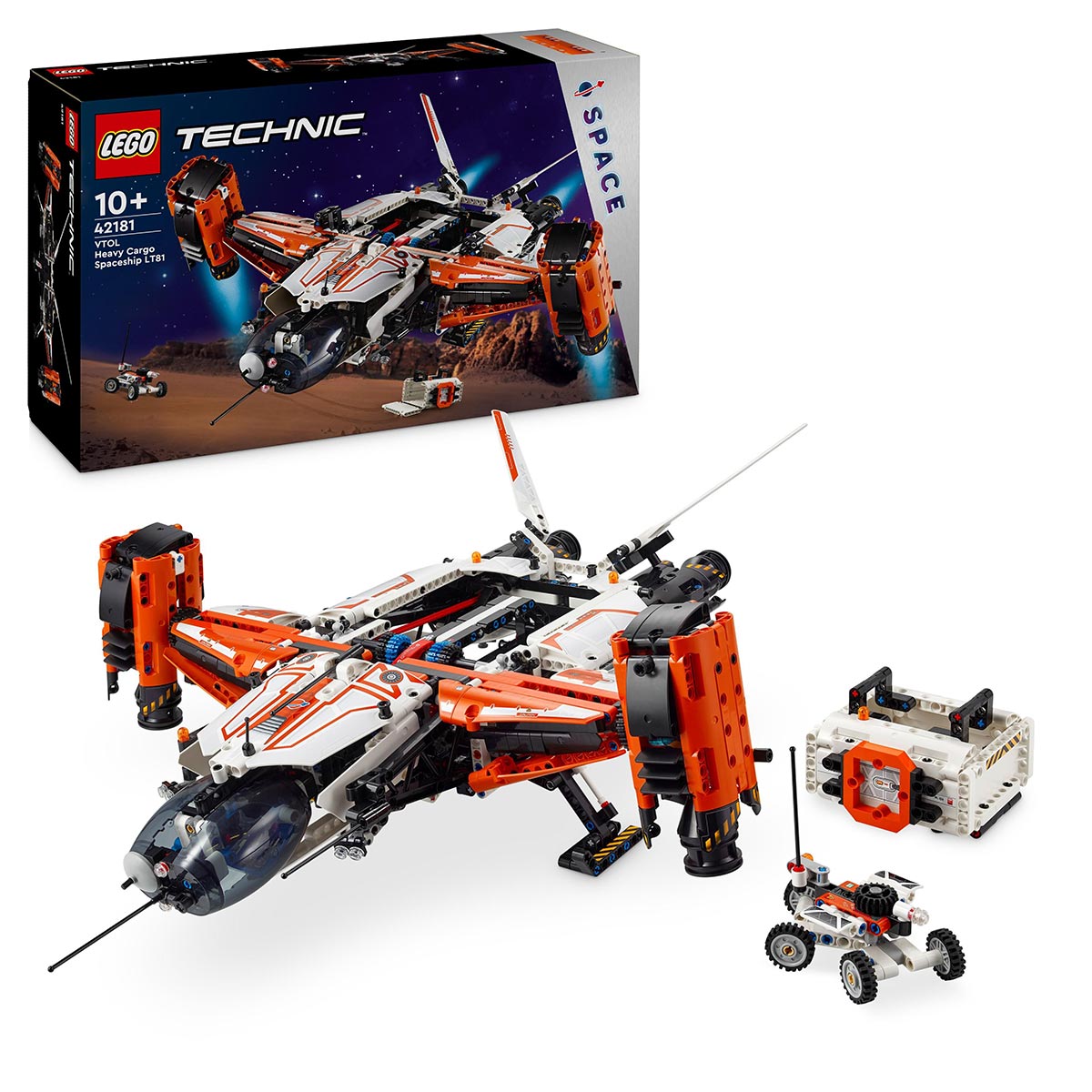 LEGO Technic - VTOL Schwerlastraumfrachter LT81 (42181)