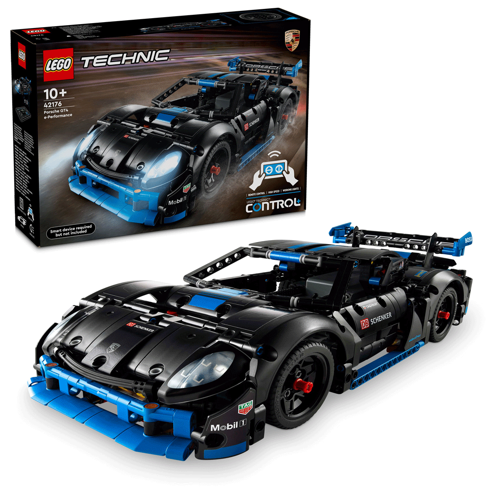 LEGO Technic - Porsche GT4 e-Performance Rennwagen (42176)