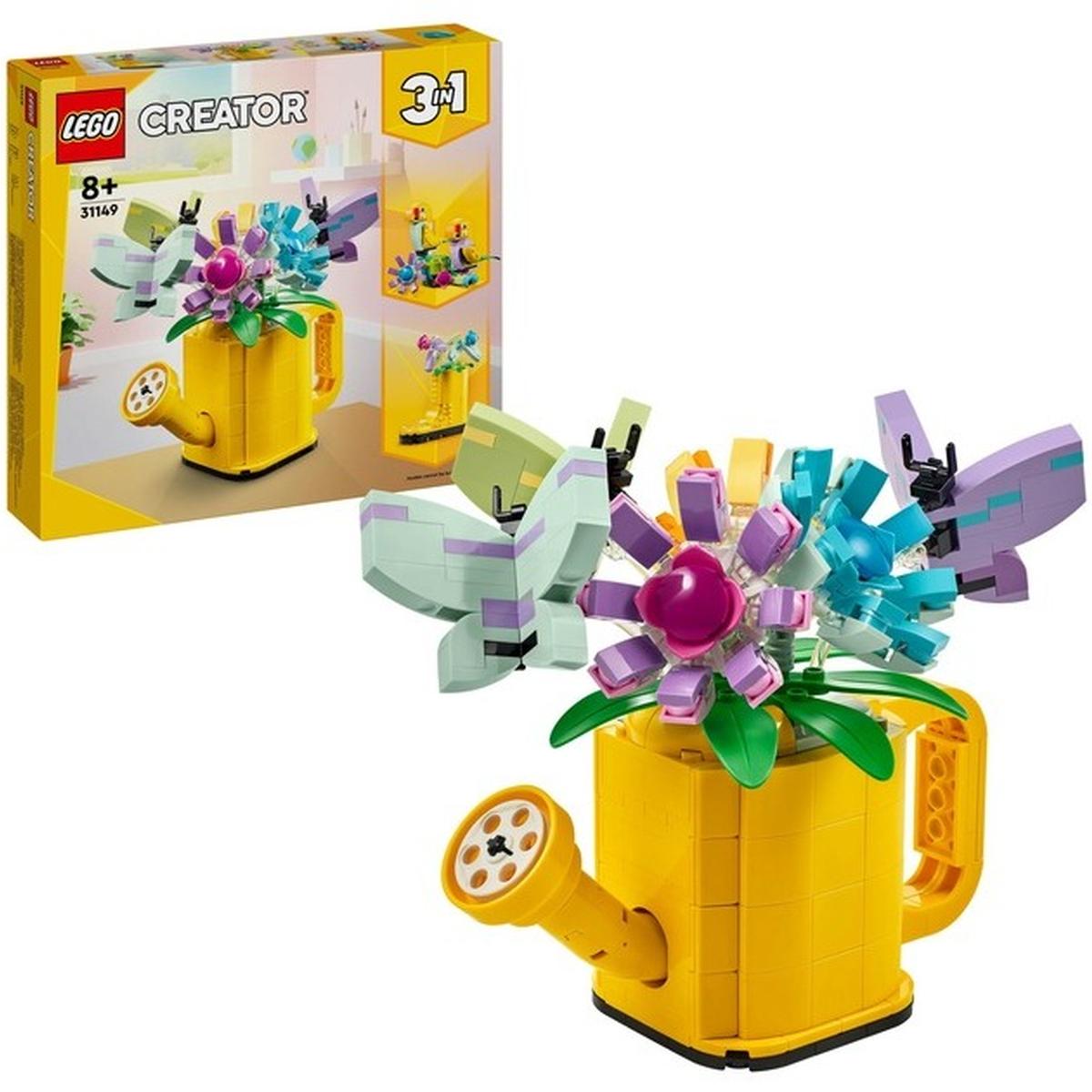 LEGO Creator 3 in 1 - Gießkanne mit Blumen (31149)
