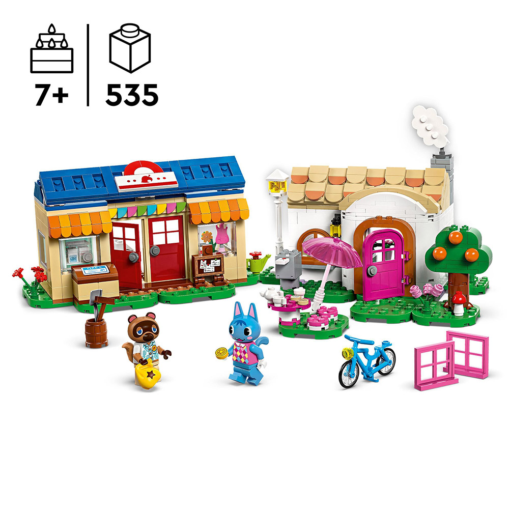 LEGO Animal Crossing - Nooks Laden und Sophies Haus (77050)
