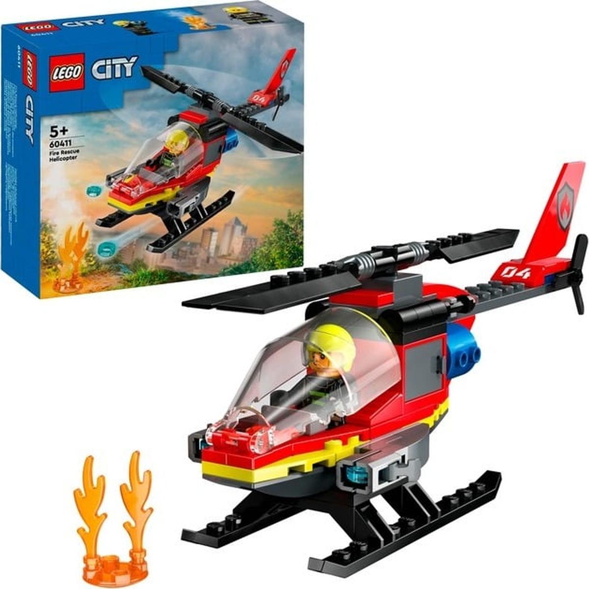 LEGO City - Feuerwehrhubschrauber (60411)