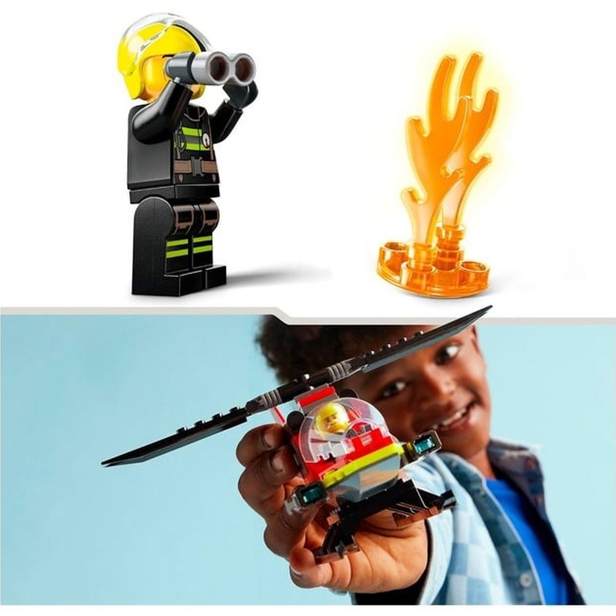 LEGO City - Feuerwehrhubschrauber (60411)