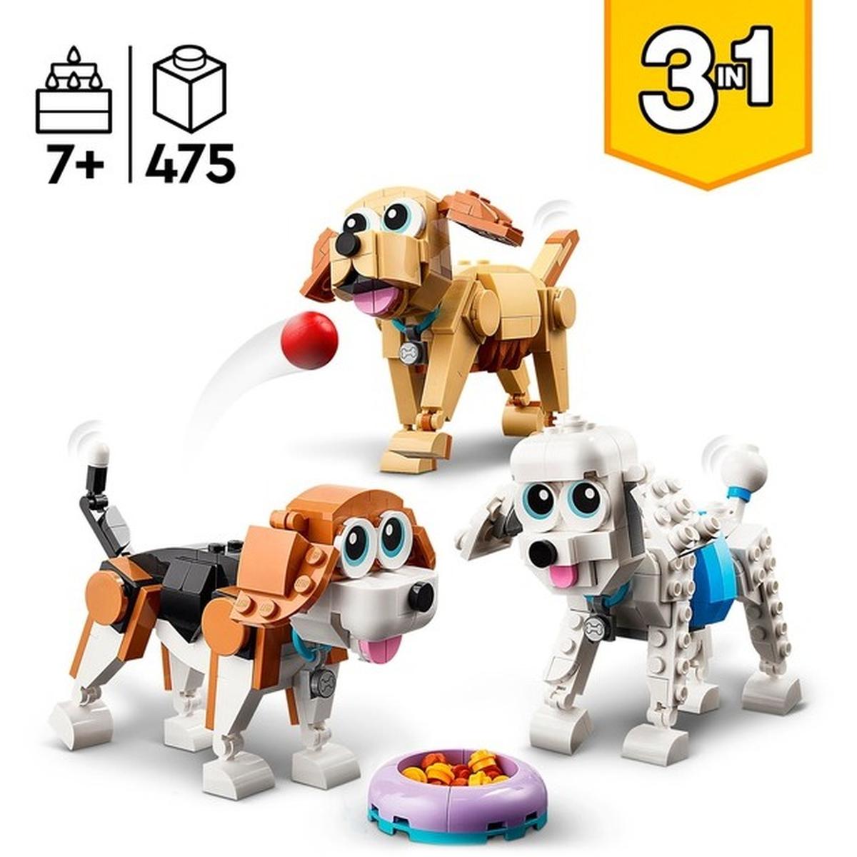 LEGO Creator 3 in 1 - Niedliche Hunde (31137)