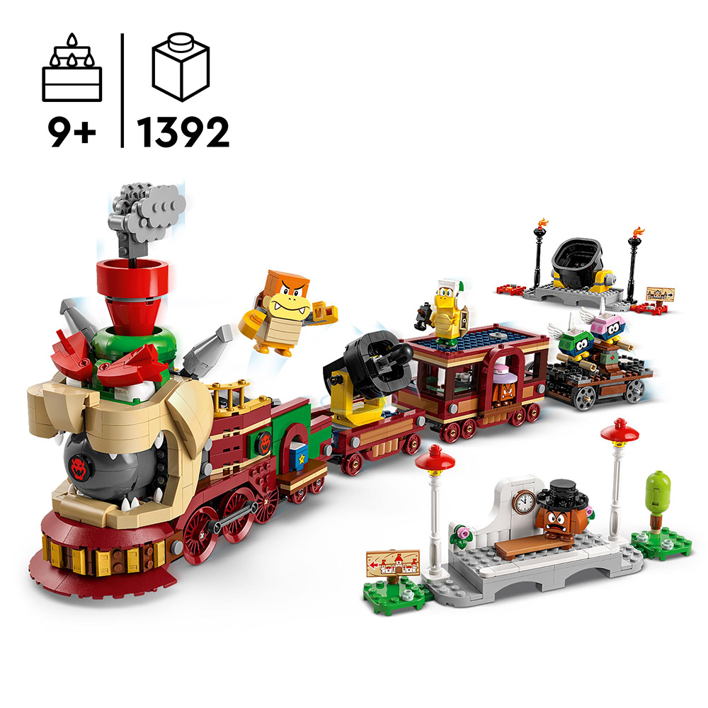 LEGO Super Mario 71437 Der Bowser-Schnellzug