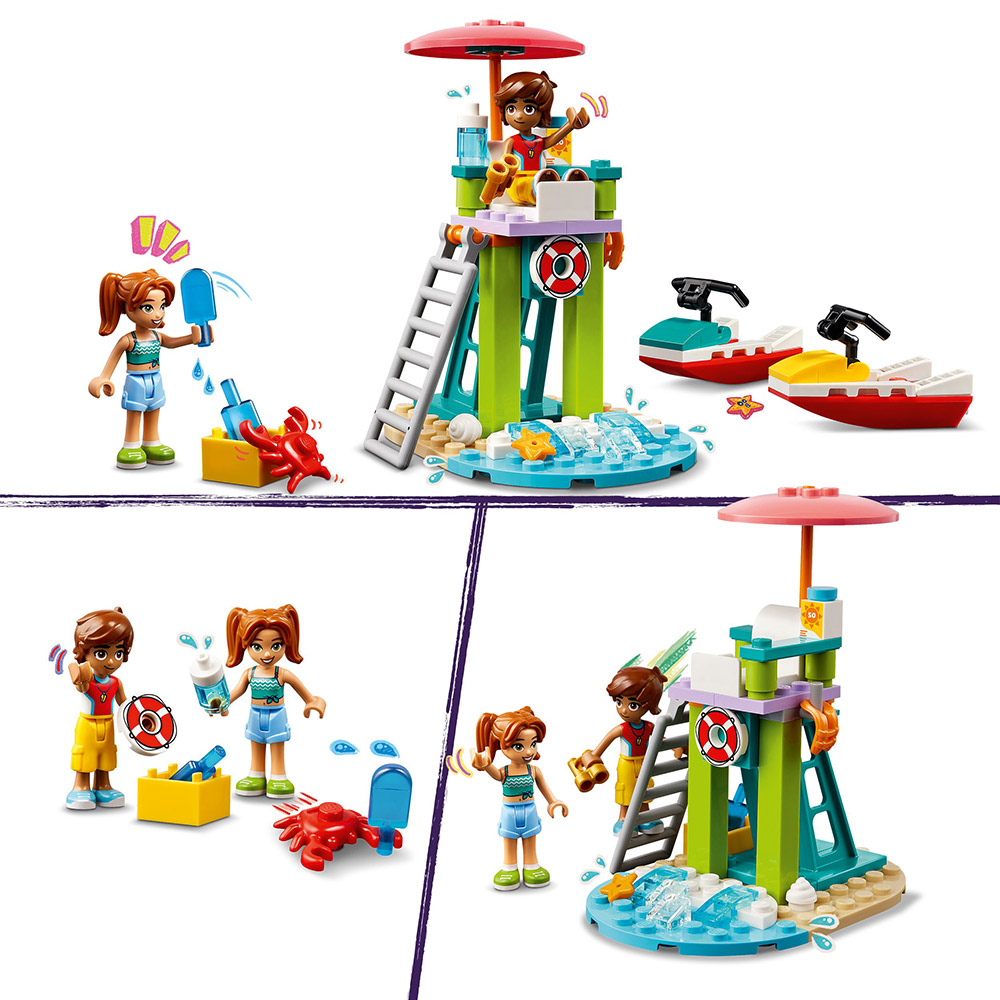 LEGO Friends - Rettungsschwimmer Aussichtsturm mit Jetskis (42623)