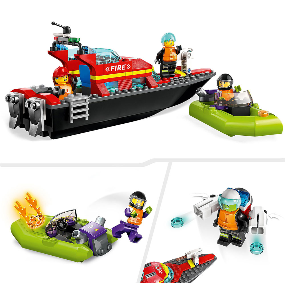 LEGO City Feuerwehrboot (60373)