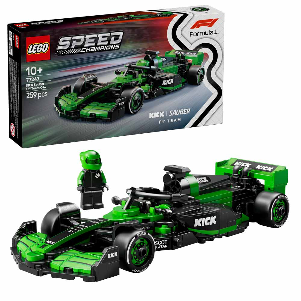 LEGO Speed Champions - KICK Sauber F1 Team C44 Rennauto (77247)