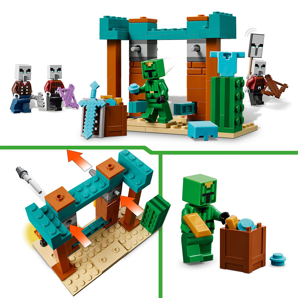 LEGO Minecraft - Die Illager-Wüstenpatrouille (21267)