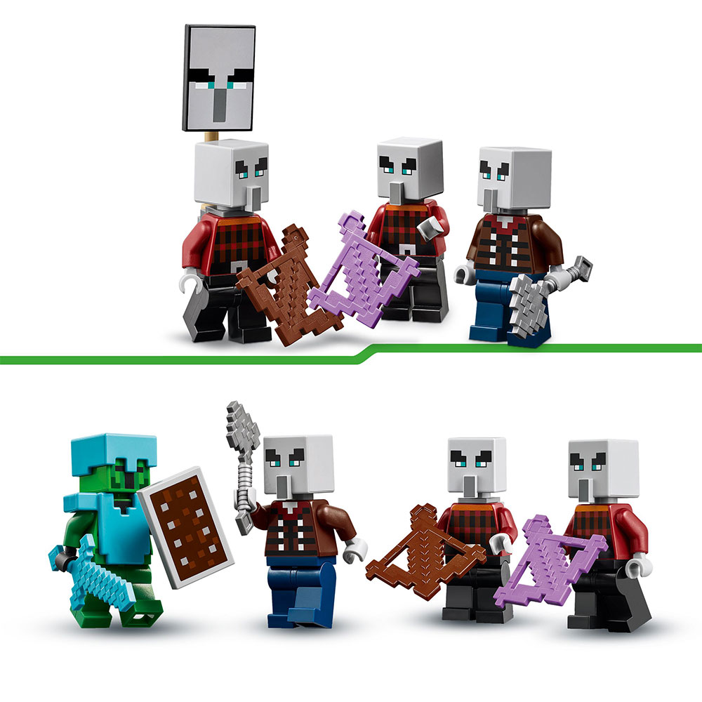 LEGO Minecraft - Die Illager-Wüstenpatrouille (21267)