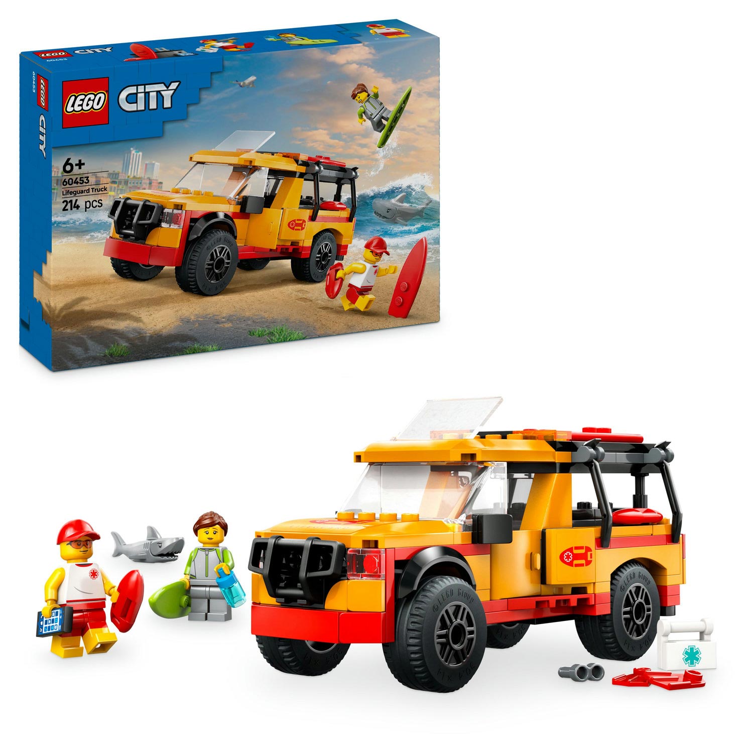 LEGO City - Einsatzfahrzeug der Rettungsschwimmer (60453)