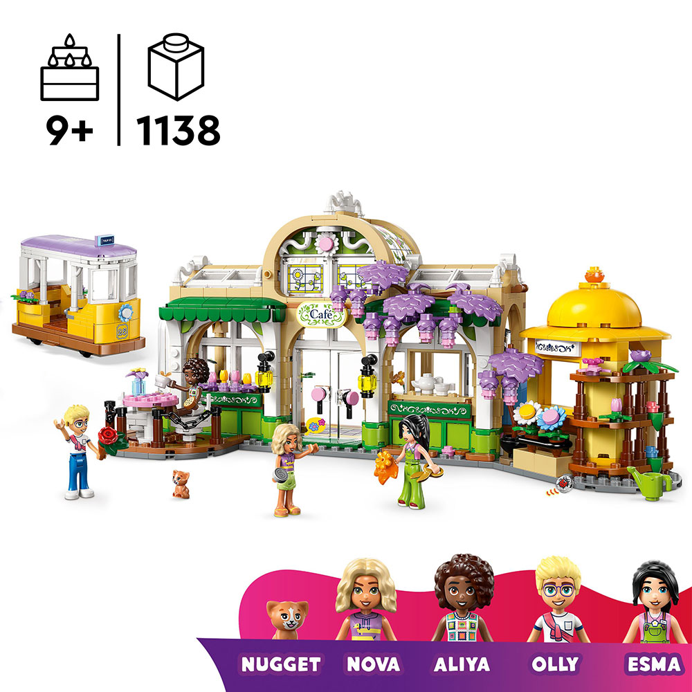 LEGO Friends - Pflanzencafé und Blumenkiosk (42671)