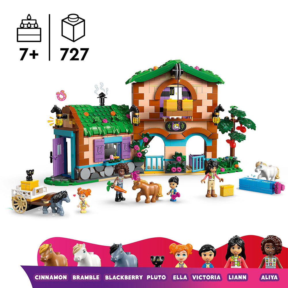 LEGO Friends - Ponyhof & Stall (42654)