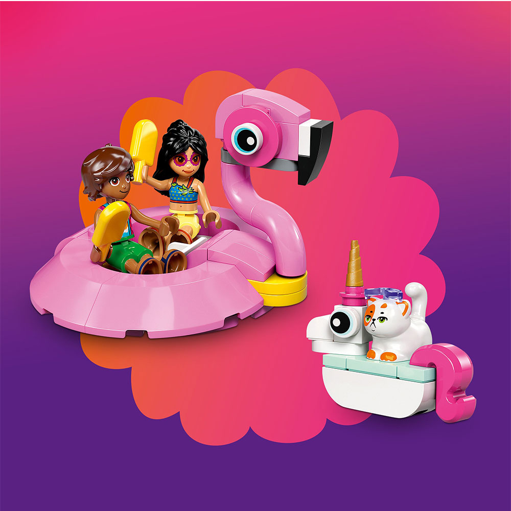 LEGO Friends - Poolparty mit Einhorn und Flamingo (42658)