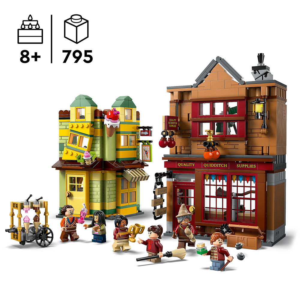 LEGO Harry Potter - Qualität für Quidditch & Fortescues Eissalon (76452)